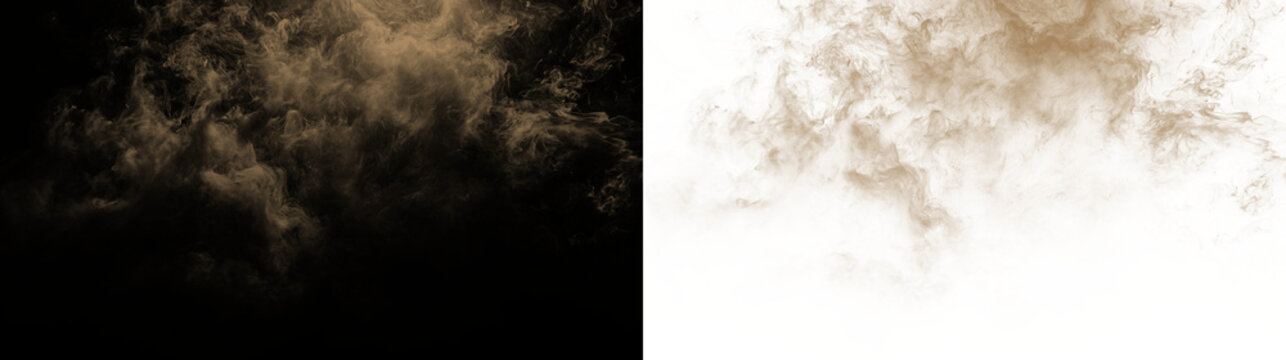 Swirls of brown on a clear background create a soft texture that shifts and changes in appearance over time