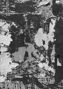 Large halftone grunge texture with a transparent background