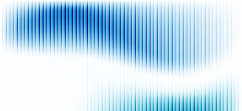 Abstract blue ripple glass effect background with glowing white light leaks gradient, modern banner header fashion backdrop wallpaper web design