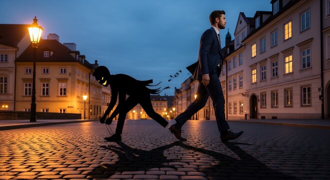 a shadow sabotaging its owner