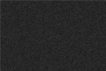 Fototapeta premium A closeup of a dark black leather and textured fabric material surface showing a detailed grain pattern and rough textile structure for a macro backdrop design