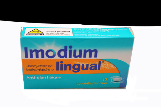 Boite de comprim&eacute;s Imodium lingual de Johnson sant&eacute;