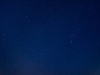 Sterne leuchten am nächtlichen Himmel, Sternenhimmel