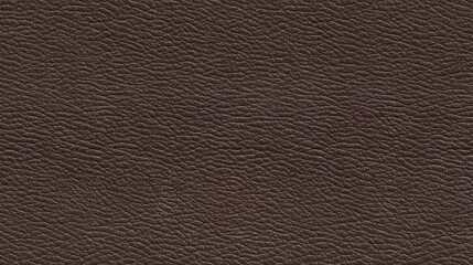 Fototapeta premium Dark Brown Leather Texture with Subtle Grain for Background Design and Artistic Projects