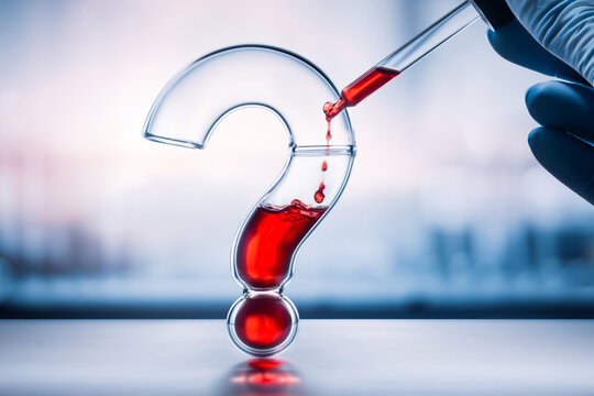 Exploring lab test questions in medical research with blood samples