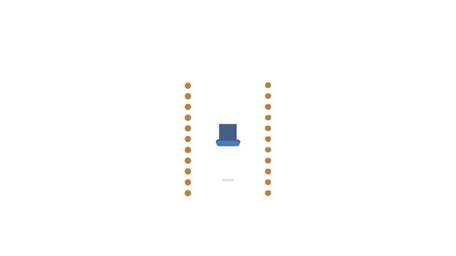 Data center server rack isometric style isolated illustration
