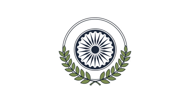 Indian Parliament Seal Emblem Logo.