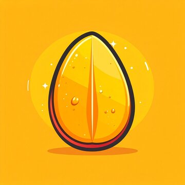 3d golden egg timer with glowing sand on vibrant yellow background