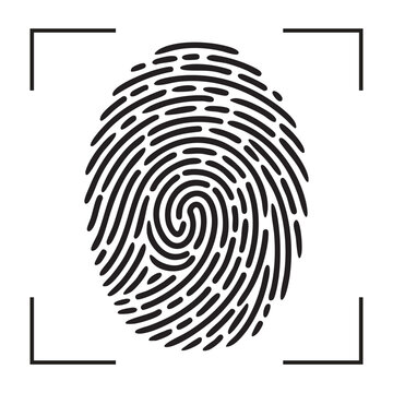 Fingerprint Icons &ndash; Biometric Identity Collection