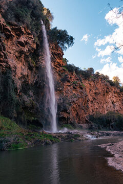 El Salto de la Novia: The Bride's Leap Waterfall in Navajas