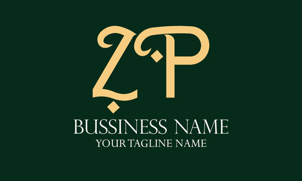 ZP Z zp initial logo | initial based abstract modern minimal creative logo, vector template image. luxury logotype logo, real estate homie logo. typography logo. initials logo
