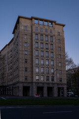 Fototapeta premium Monumental residential building on Karl‑Marx‑Allee, Berlin