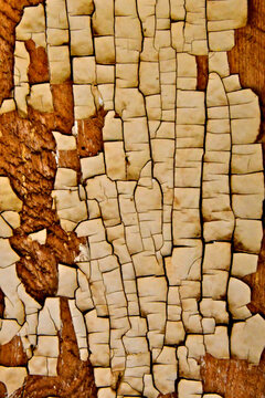 Leaded paint abstract. 