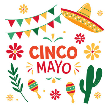 Cinco de Mayo Fiesta Celebration Banner