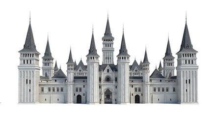 Obraz premium Salt lake temple at night a majestic symbol of faith and architecture