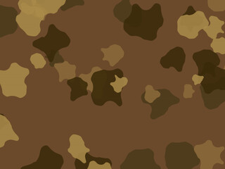 Naklejka premium Military Camouflage Organic Pattern Nature Design Backdrop