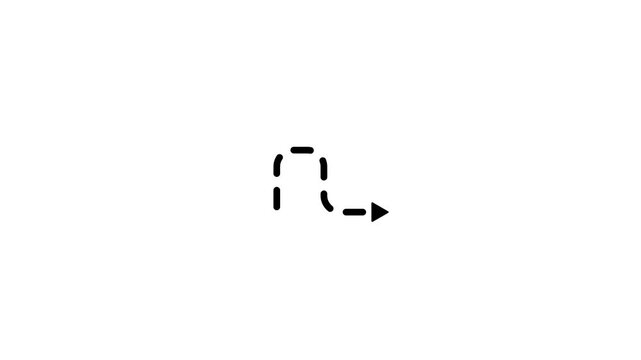 Location Pin Animation with Transparent Alpha Channel, Ideal for CPS Navigation, Route Tracking, Delivery Services, and Modern Digital Map Interface Concepts.
