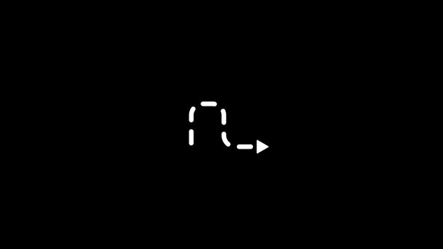 Location Pin Animation with Transparent Alpha Channel, Ideal for CPS Navigation, Route Tracking, Delivery Services, and Modern Digital Map Interface Concepts.