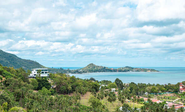 view of koh samui island thailand