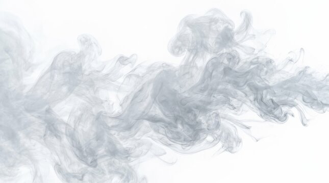 Realistic fog clouds drift with dry ice softness, airy translucent smoke and layered vapor perfect for seamless compositing on a white background, ultra-realistic, no logos.