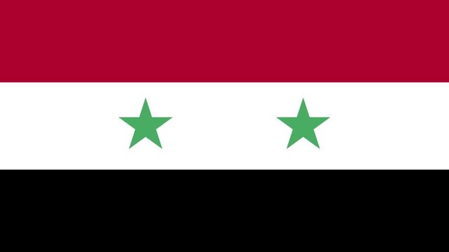 4K SYRIA FLAG