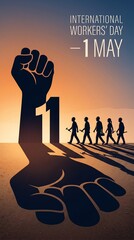 International Workers' Day May 1st Celebration