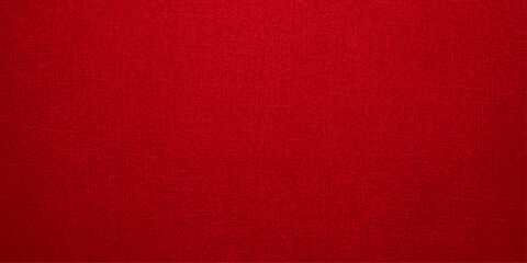Fototapeta premium Vintage dark red grunge texture backgrounds featuring a blank canvas and old fabric textile material design for a festive wallpaper backdrop