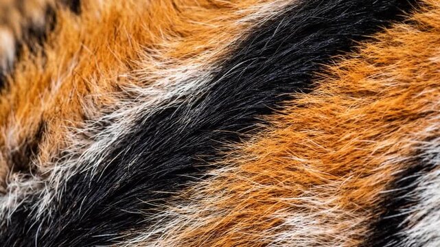 tiger macro close up texture animation, abstract details