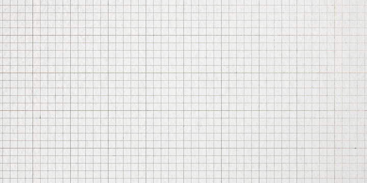 Vintage square grid paper texture background, light gray graph paper with subtle aged effect and copy space