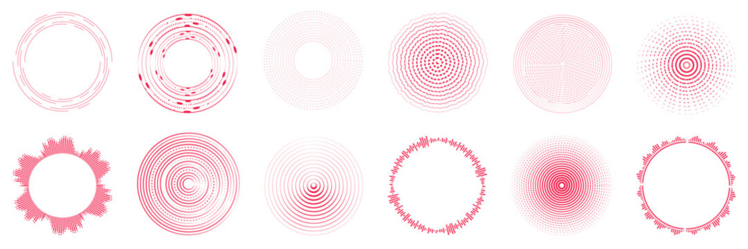 Іти на сторінку
|12Далі
Concentric circles radiate outward in mesmerizing echo patterns, creating hypnotic waves with geometric precision and gradient halftone effects for modern abstract designs.