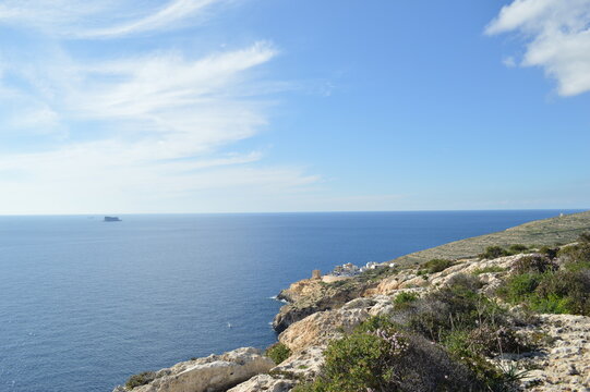 sea and sky, Filfla Malta