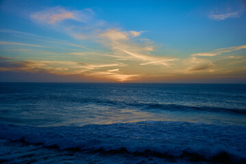 Obraz premium sunset over the sea