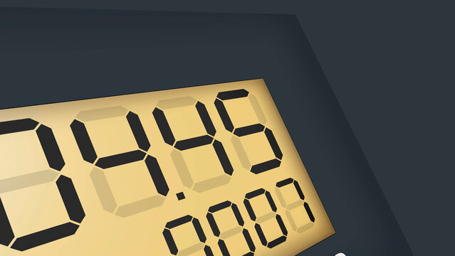 Fuel Pump Display Showing Gasoline Price and Gallons Counter, petrol pump display, high fuel prices