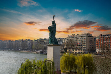 The Statue of Liberty in Paris France FR © Marcus Jones