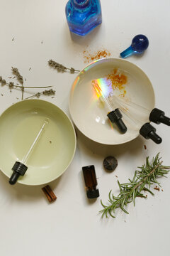 Mixing essential Oils