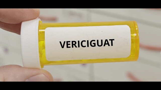 VERICIGUAT tablets used to treat heart failure a soluble guanylate cyclase stimulator