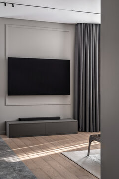 Apartment in contemporary style with light walls
