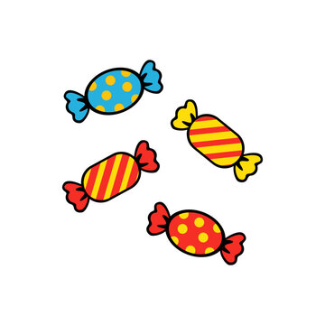 abstract colorful fish