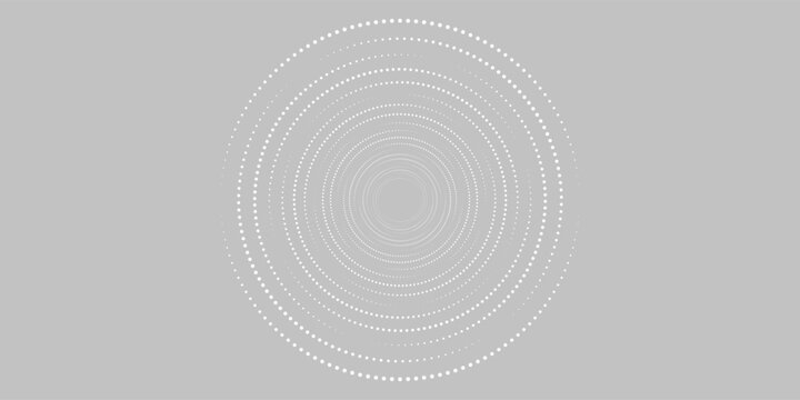 Twisted with white color lines as dynamic abstract vector background or logo or icon. abstract spiral circle dot spiral