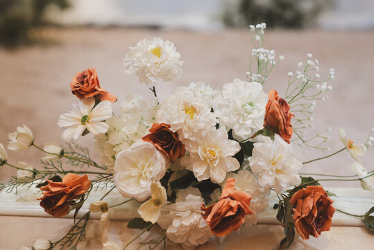 A vintage-style image of a rose.