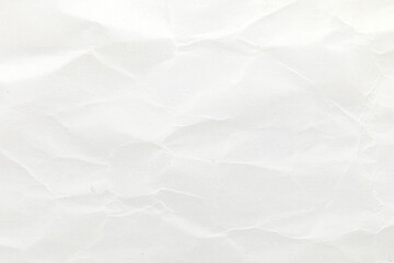 Obraz premium Vintage Style White Crumpled Paper Texture for Retro Designs