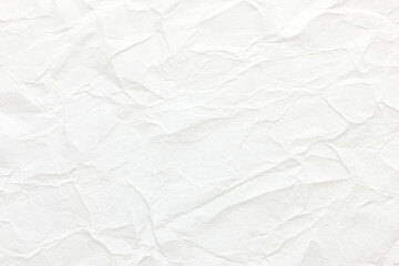 Fototapeta premium Clean White Paper Surface with Light Texture and Creases