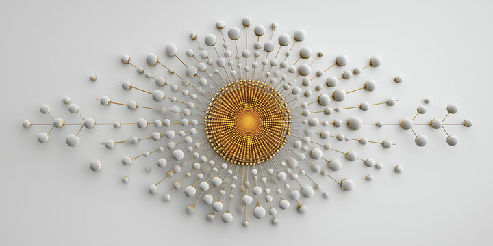 Core value focus concept illustrated through single golden point representing precision importance clarity and strategic centralization within premium corporate business environment design