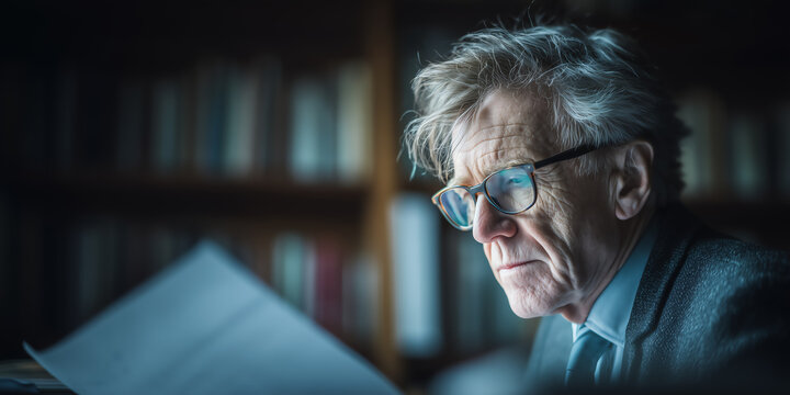 Corporate lawyer reviewing legal documents in professional office environment representing compliance regulation contract management and business legal advisory services expertise