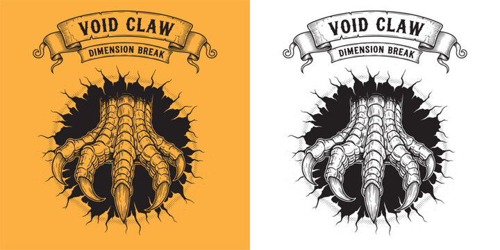 Void Claw Dimension Break Monster Hand Ripping