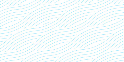farm blue banner, organic abstract background with fields. wavy blue lines. background banner illustration. © Zaien