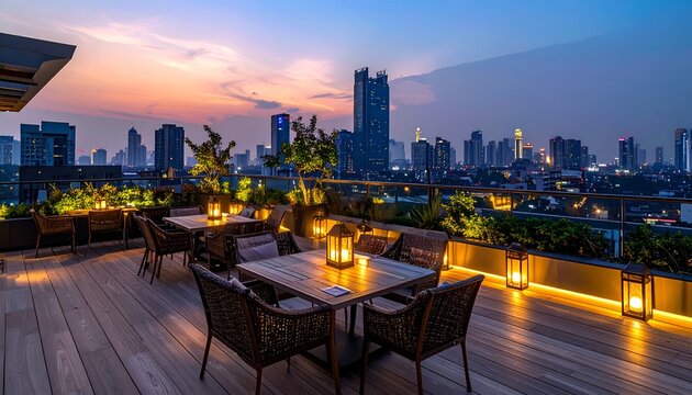 Rooftop view