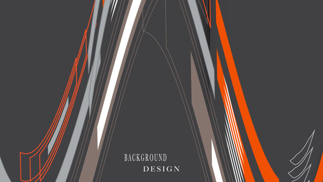 Modern abstract background geometric style