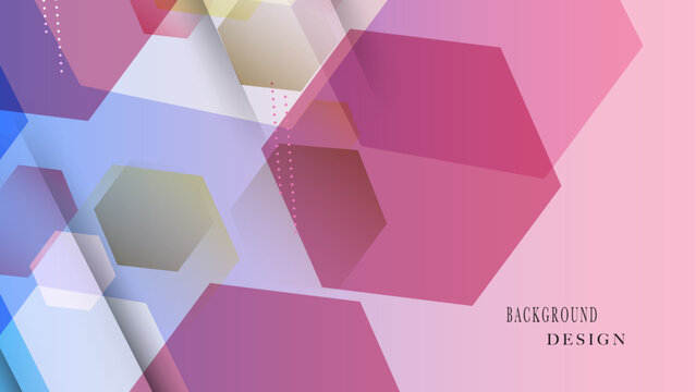Geometric background colorful shape