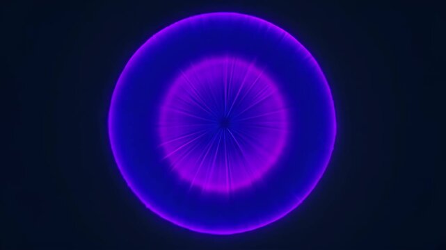 Neon plasma orb glowing dark blue background with abstract circle light pattern, neon blue circle glowing abstract light dark background, abstract purple neon light circle dark background with